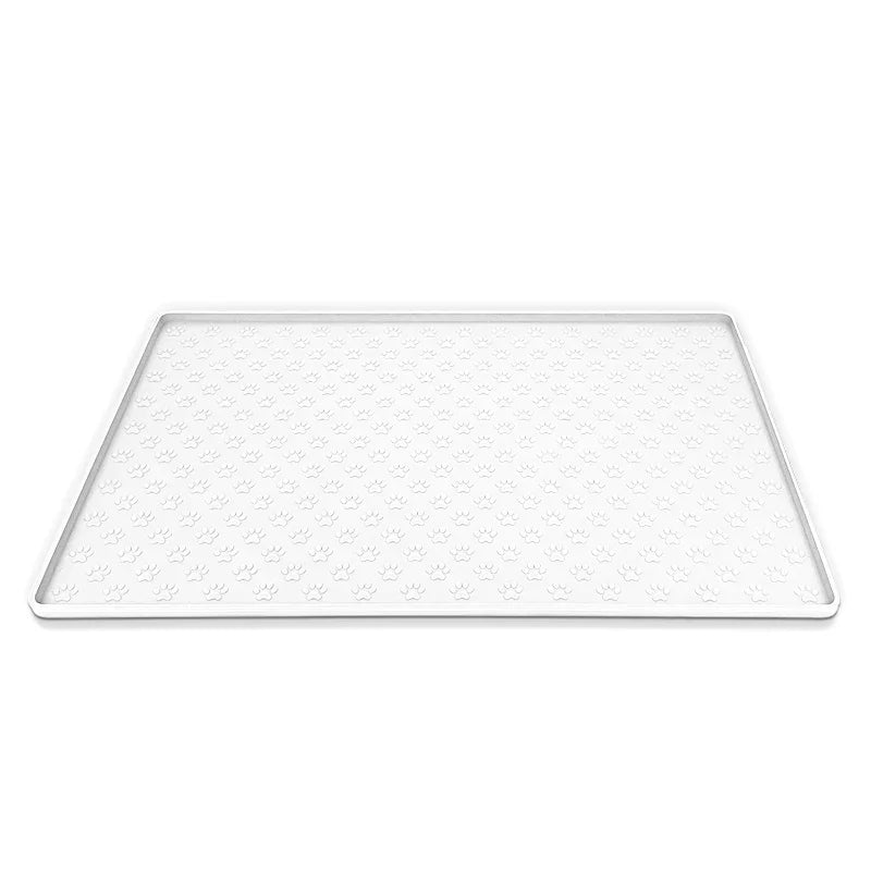 Almohadilla de silicona impermeable para cuencos de mascotas