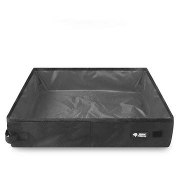 Arena de viaje plegable para gatos